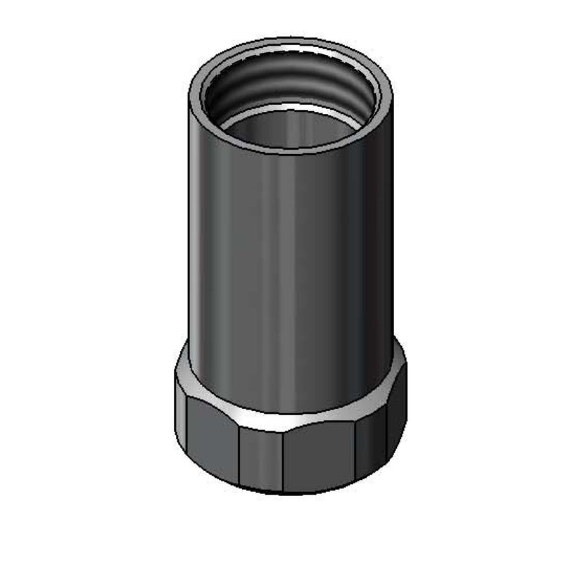 T&S Brass 000592-25 Inlet Nipple - Professional Chrome