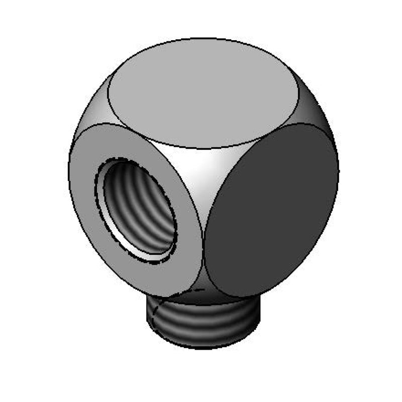Glass Filler Pedestal "Dual-Outlet" Cube