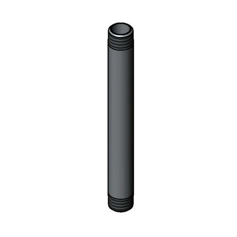 T&S Brass 001507-40 1/2" NPT Riser - 7-1/8" Chrome