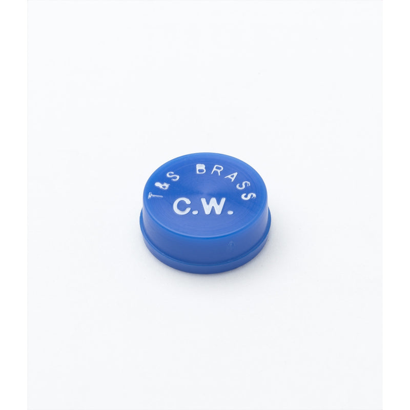 T&S Brass 001686-45 Snap-In Index Button - Blue CW