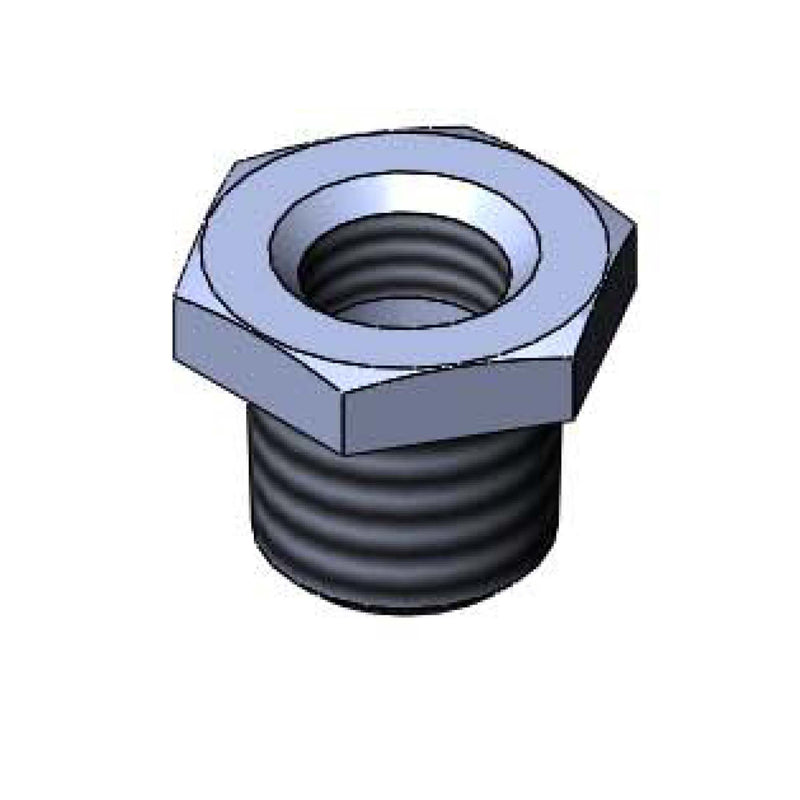 T&S Brass 001904-25 Hex Bushing - 3/8" NPT M x 1/4" NPT F