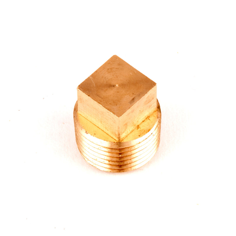 T&S Brass 002369-45 3/8" NPT Plug - Unplated Brass