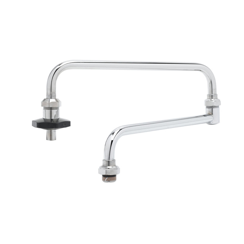 T&S Brass 002872-40 24" Double Joint Swing Nozzle - Chrome