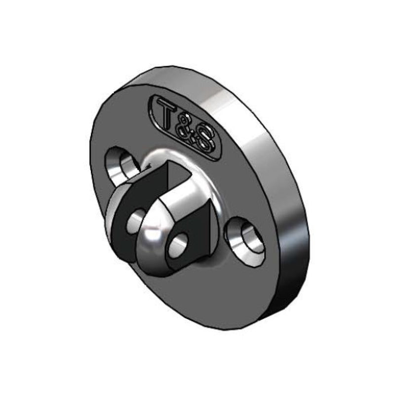 T&S Brass 003007-40 B-0650/0655 Support Flange - Round Lower