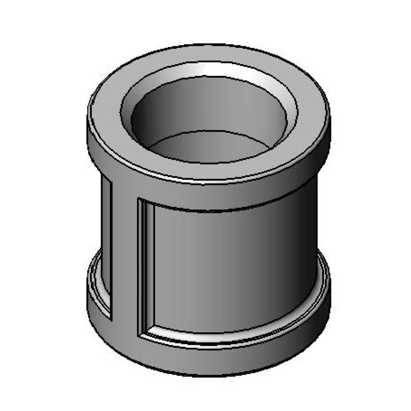 T&S Brass 004710-25 Coupling - 3/4" NPT Female x Female