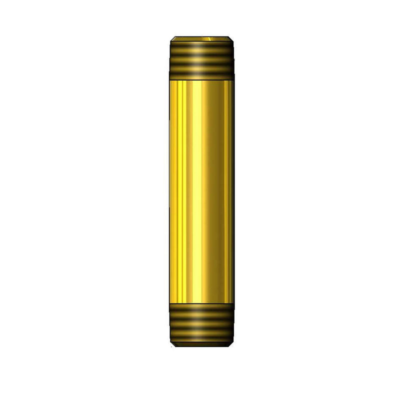 T&S Brass 004735-20 Nipple - 1/2" NPT x 4" Unplated