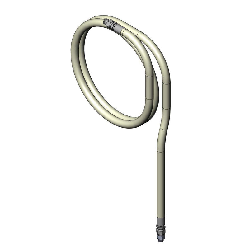T&S Brass 004980-40 Creamery Hose Assembly - 50' Reach