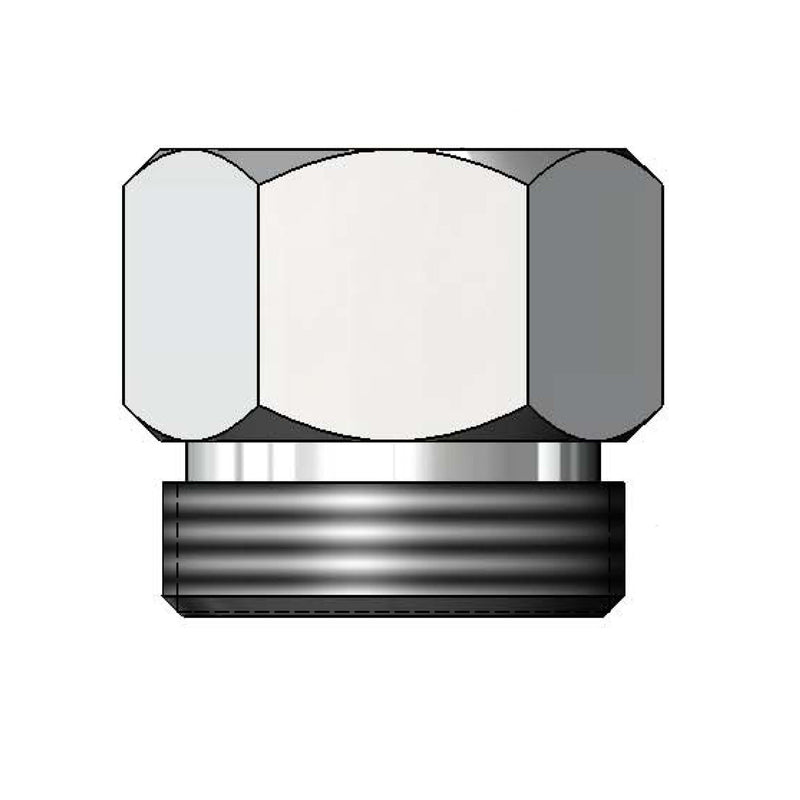 T&S Brass 005222-40 Inlet Nut - 1/2-14NPSM F x 7/8-20UN M