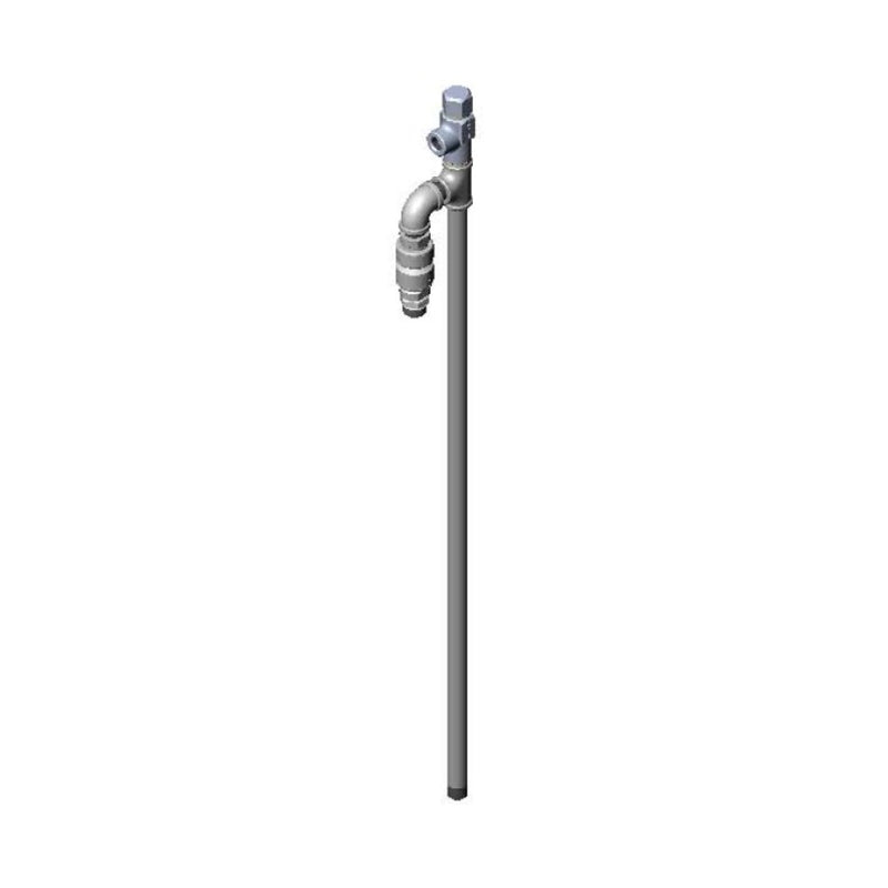 T&S Brass 005309-40 24" Riser Assembly w/ VB & Swivel Tee