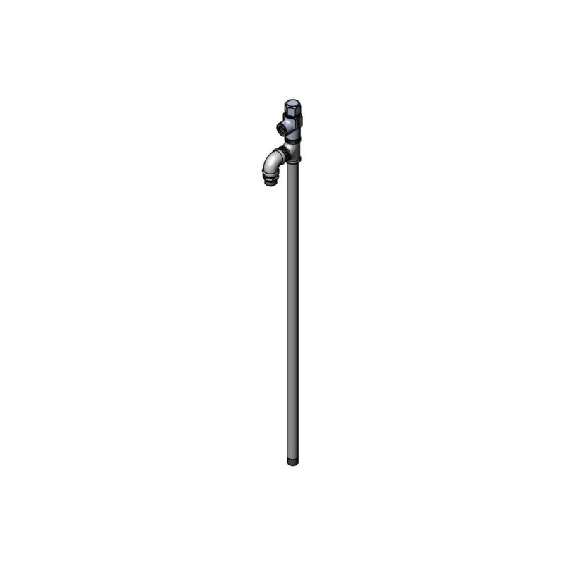 T&S Brass 005310-40 24" Riser Assembly w/ Swivel Tee