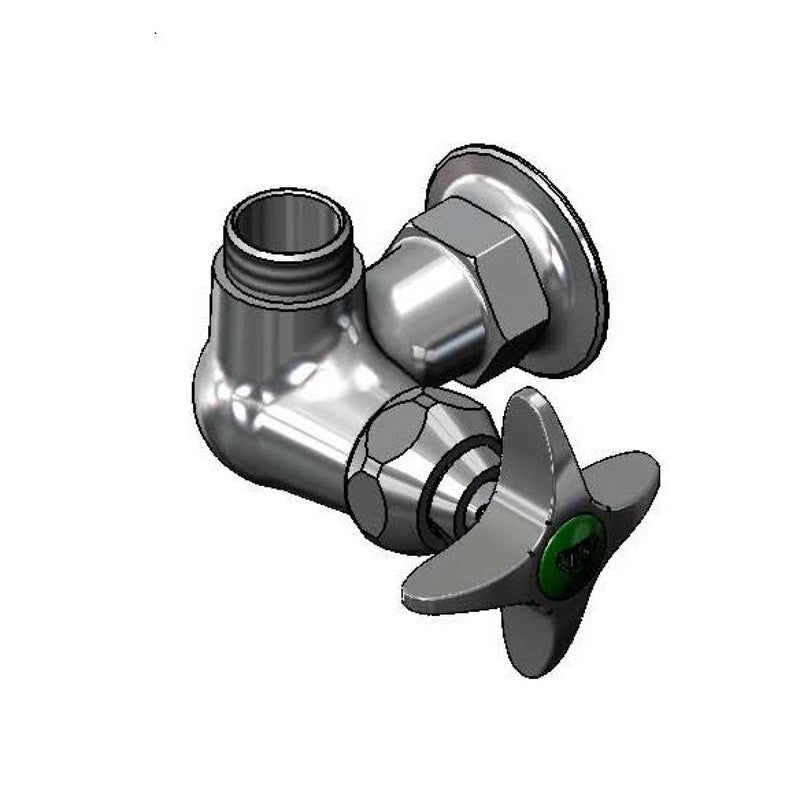 T&S Brass 007265-40 Base Faucet - BL-5710-1 EasyInstall