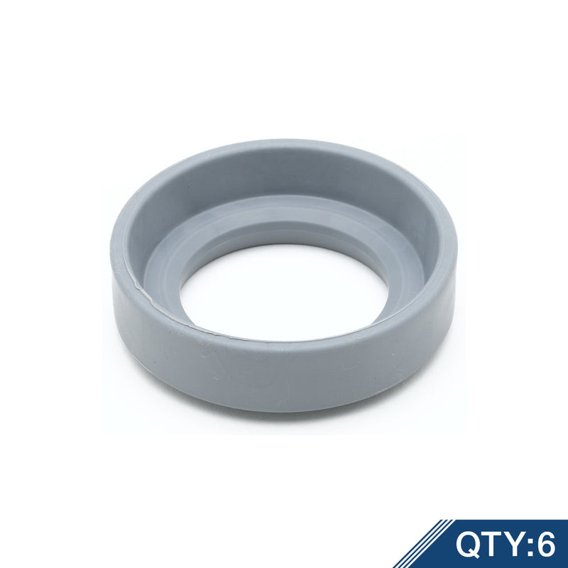 T&S Brass 007861-45M6 Spray Valve Rubber Bumpers (6 Pack)