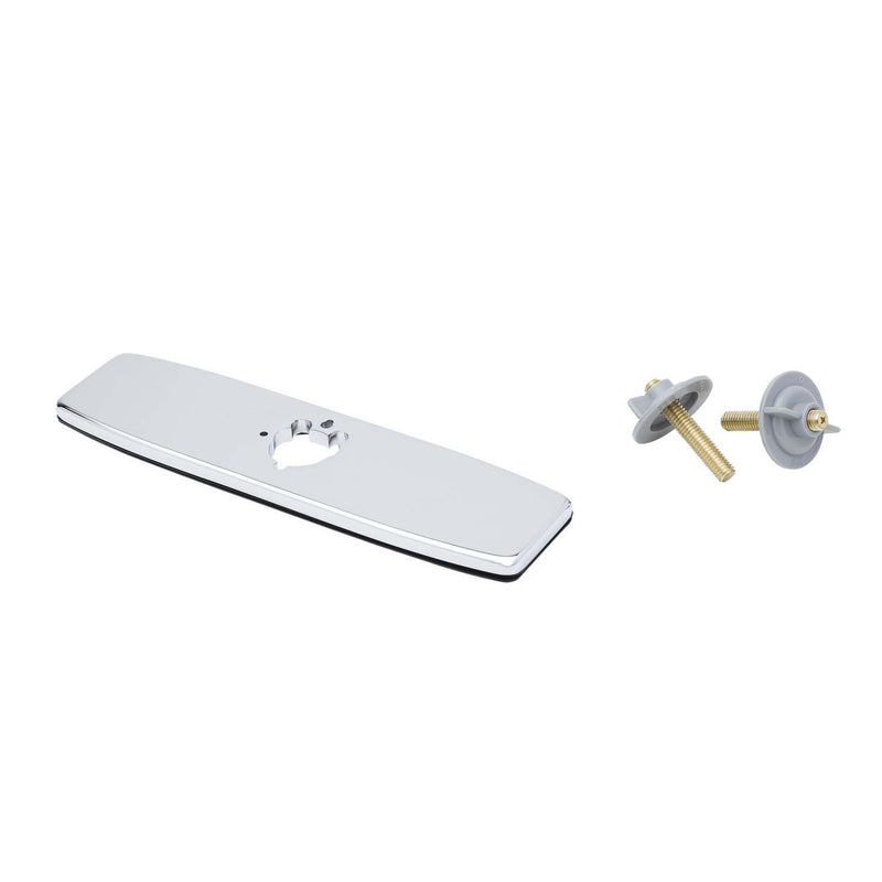 T&S Brass 013434-40 8" c/c Forged Deck Plate - Chrome
