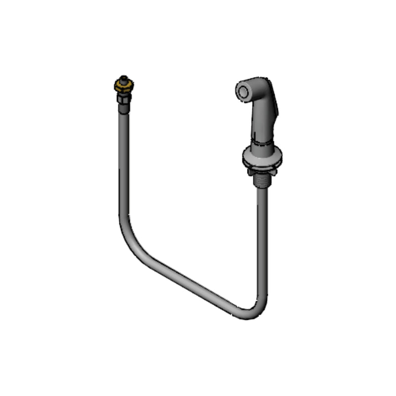 T&S Brass 013659-45NS Sidespray & Hose Guide - 7' Length