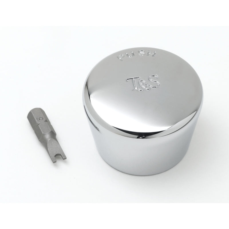 T&S Brass 014194-40 238AH Hot Push Cap Assembly