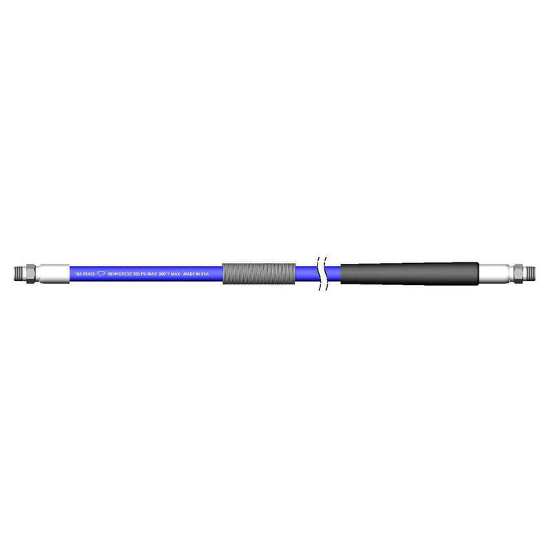 T&S Brass 014942-45 Flexible Hose Kit - 50' Long (Blue)