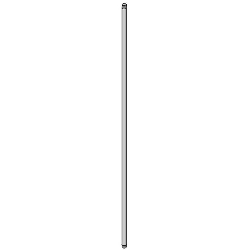 T&S Brass 016M Riser - 3/8" NPT x 38" Long (Chrome)