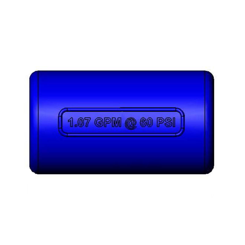 T&S Brass 018293-45 Blue Bumper Guard - 1.07 GPM EB-0107-J