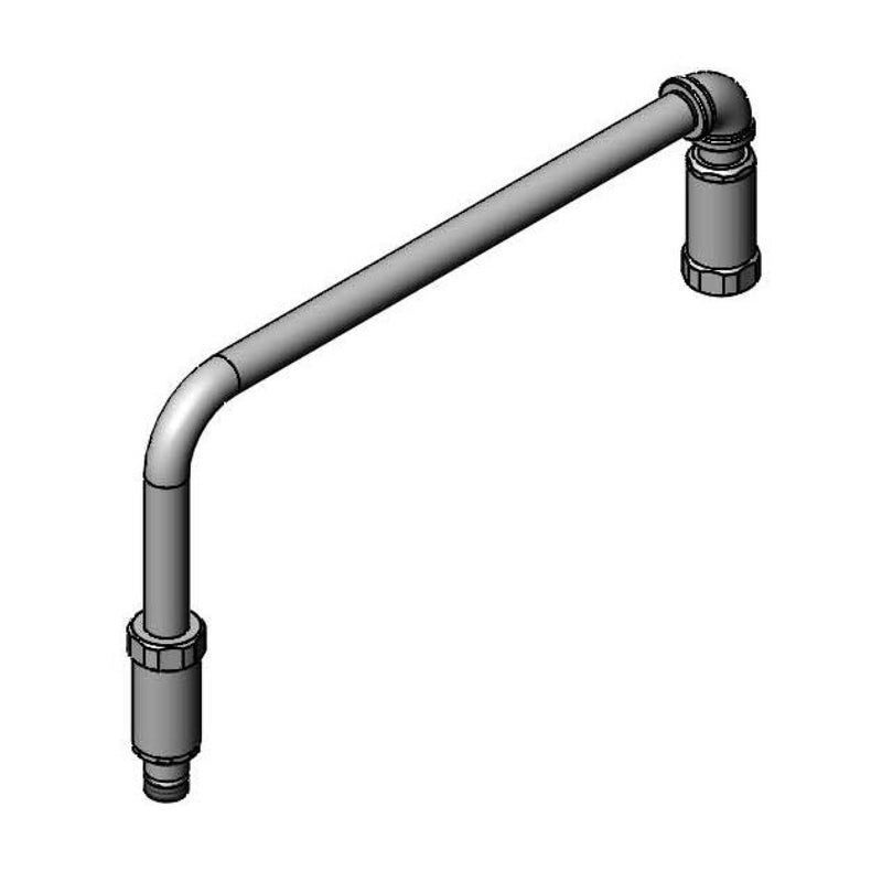 T&S Brass 019595-40 L-Tube Assembly - 3/8" NPT Male