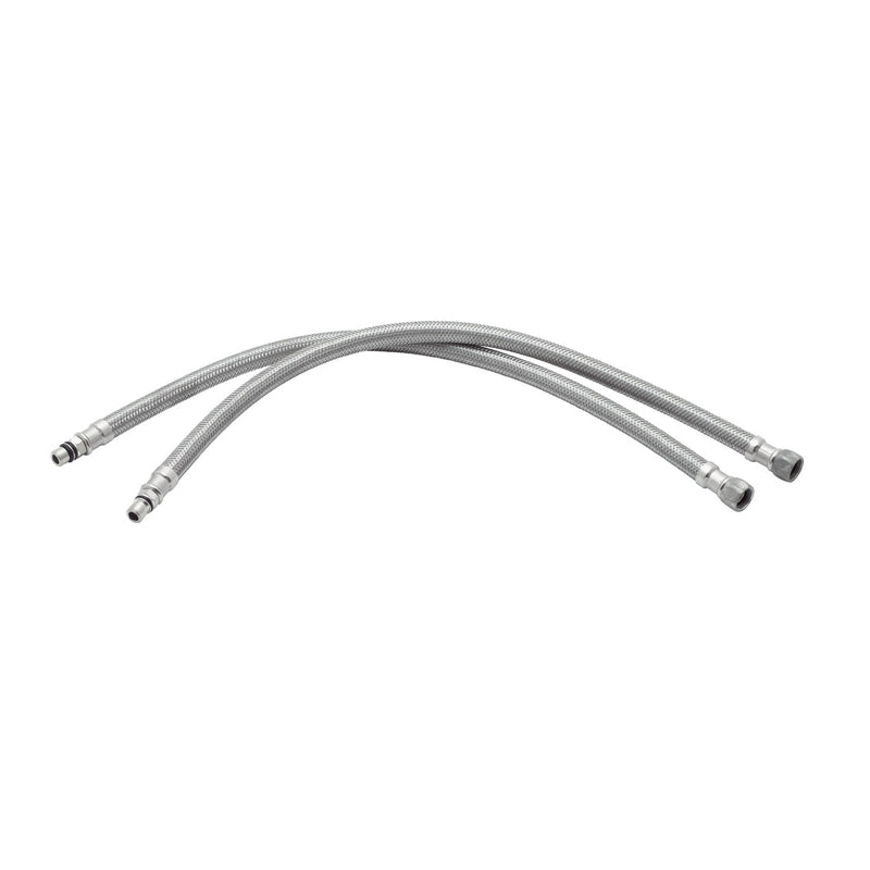 T&S Brass 019969-45TL Flex SS Supply Hose - Tin-Lined (Qty 2)