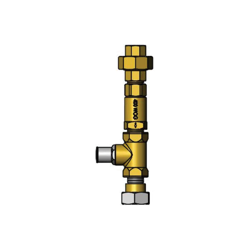 T&S Brass 020974-40 EasyInstall Cabinet Union Assembly