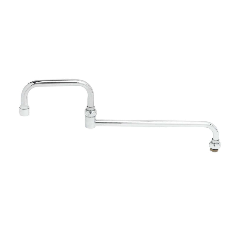 T&S Brass 068X-A22 Double-Joint Swing Nozzle - 18 Inch 2.2 GPM Aerator NSF Certified