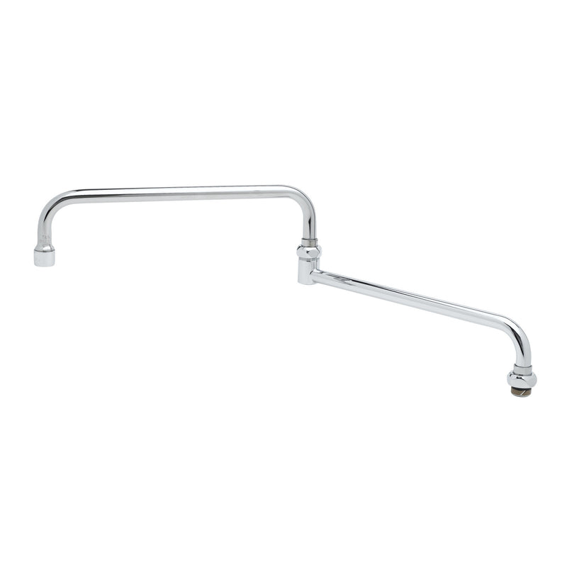 T&S Brass 069X Double-Joint Swing Nozzle - 24 Inch Total Reach with Stream Regulator