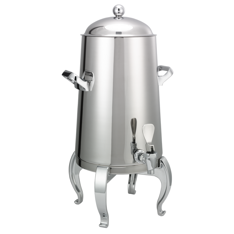 Flame Free™ Thermo-Urn™ 3-Gallon Vacuum Insulated Urn with Regal Legs and Domed Lid in Polished Stainless