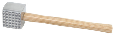 Winco MT-4 13 Inch Meat Tenderizer Aluminum Head with Wood Handle