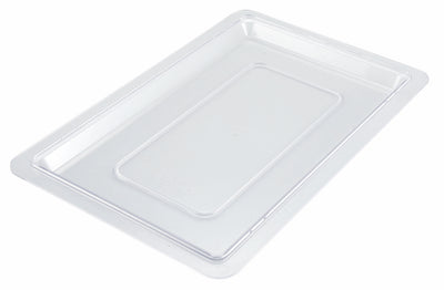 Winco PFSH-C Cover 12 Inch Wide Clear Polycarbonate Food Storage Lid
