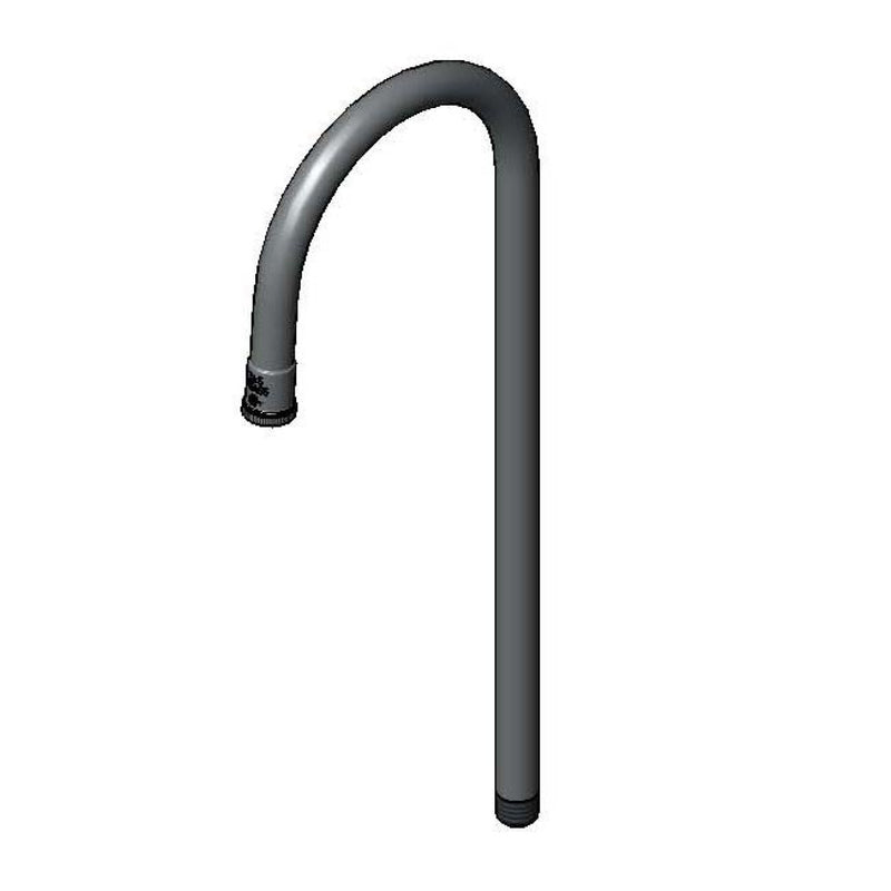 T&S Brass 126X Rigid Gooseneck - 5-1/2" Spread