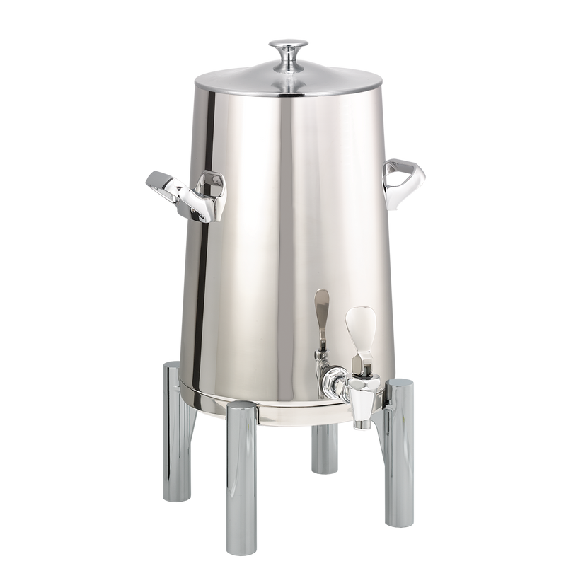 Flame Free™ Thermo-Urn™ 3-Gallon Vacuum Insulated Urn with Round Legs and Classic Lid in Polished Stainless