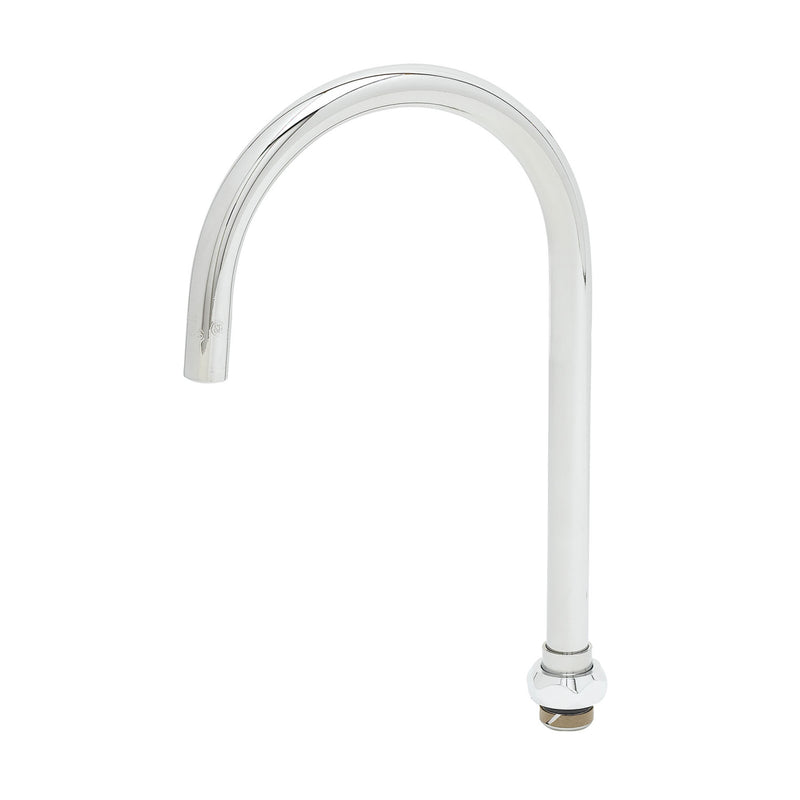 T&S Brass 133XP Plain-End Swivel Gooseneck Assembly