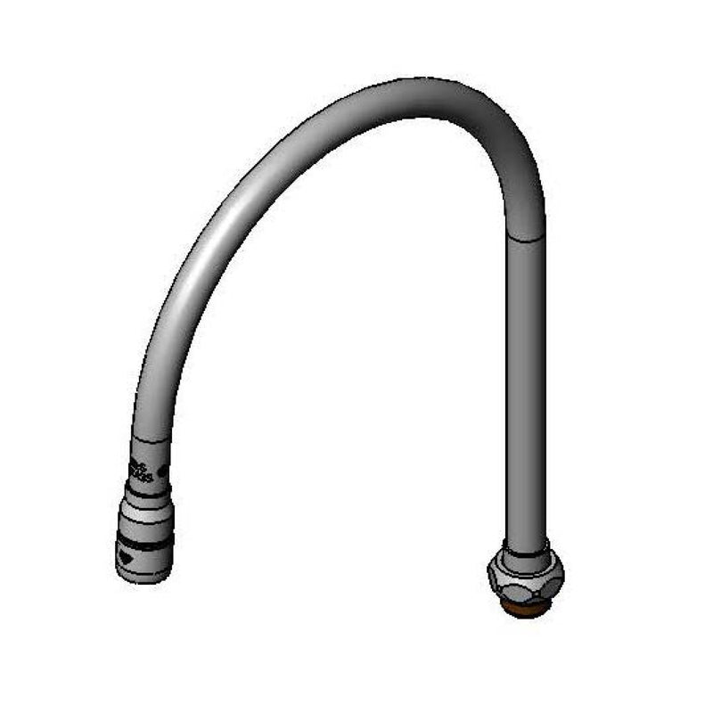 T&S Brass 135X-A22 Swivel Gooseneck - 8-13/16" Spread w/ 2.2 GPM
