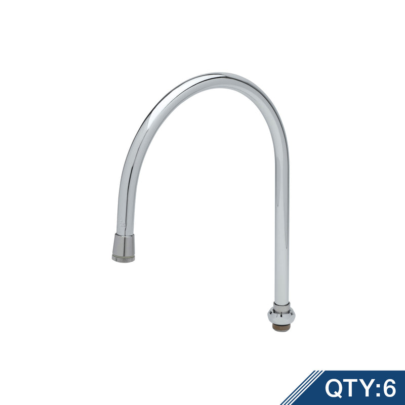 T&S Brass 135XM Swivel Gooseneck Master Pack (6)