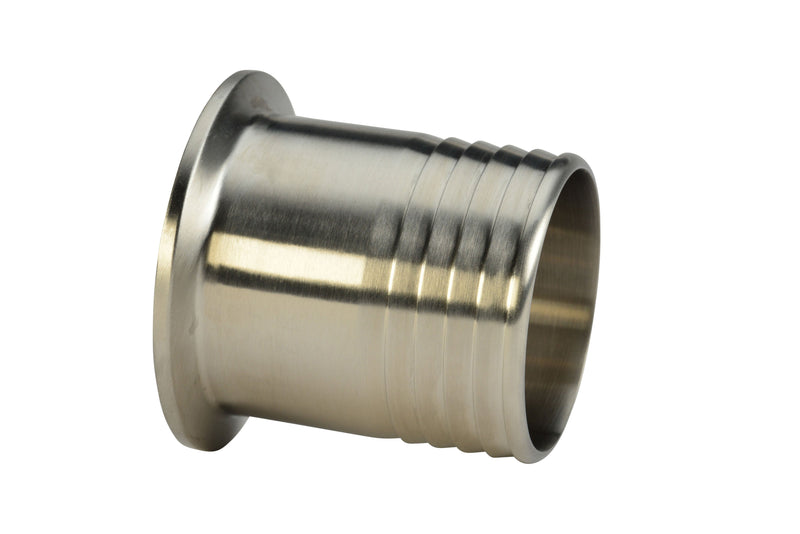 1.5"x5/8" Rubber Hose Barb Adapter (14MPHR) - T316L Stainless Steel - Wayland Industries - W614MPHR-15X.625