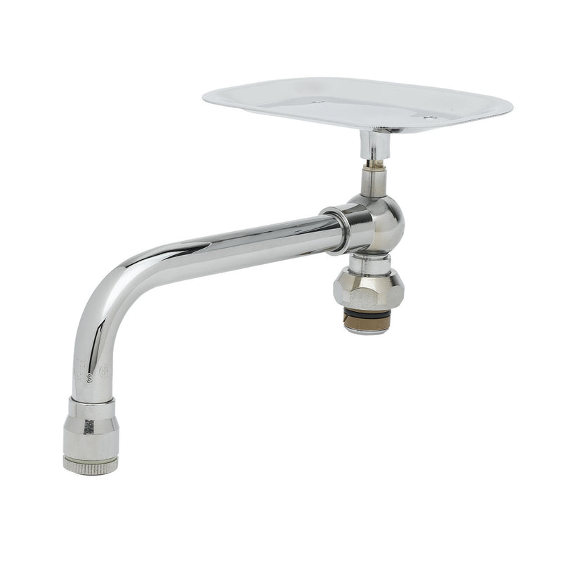 T&S Brass 160X Swing Nozzle - 6" w/ Soap Dish