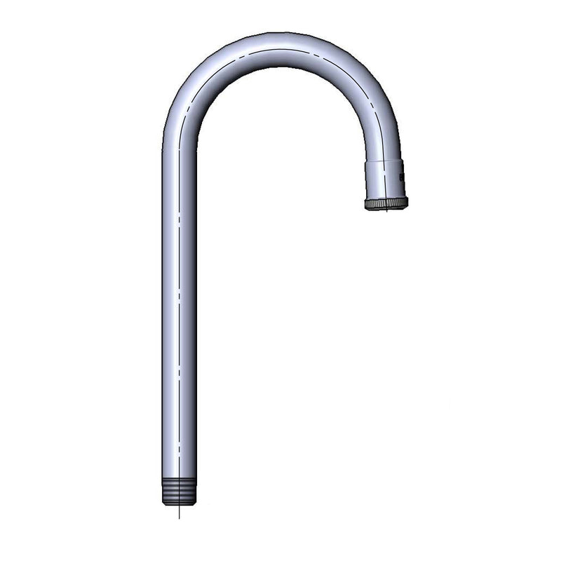 T&S Brass 165X Rigid Gooseneck - 4-1/16" Spread