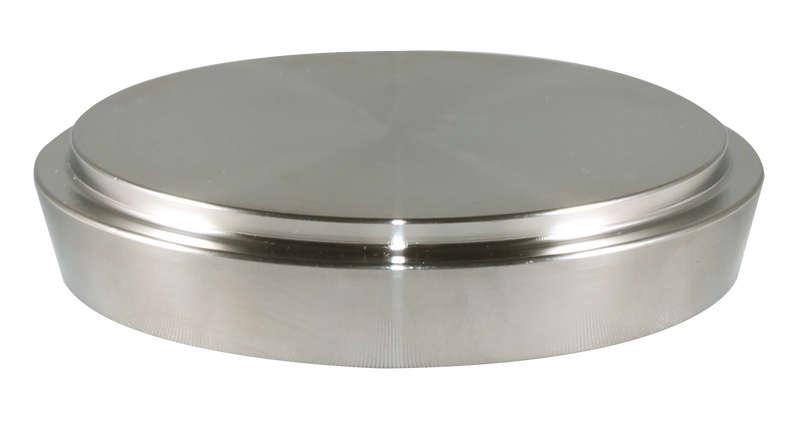 4" DIN Blank Caps (16AMP-DIN) - T316L Stainless Steel - Wayland Industries - W616AMP-DIN-4