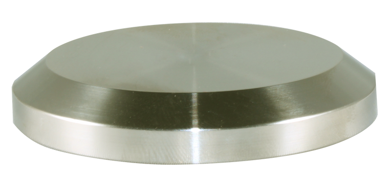 4" Q-Line Solid End Caps (16AQ) - T316L Stainless Steel - Wayland Industries - W616AQ-4