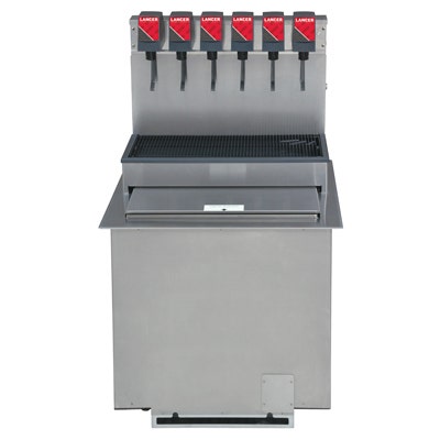 Lancer 115V 6-Valve Drop-In Post-Mix Dispenser - 85-2346T-111