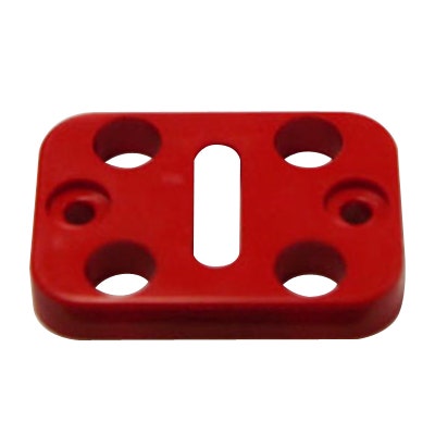 Taprite Bargun Button Plate, 5 Button, Red