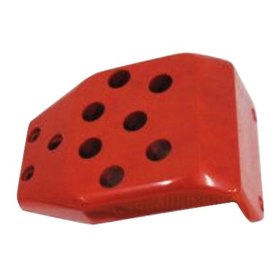 Wunder-Bar Bargun Button Plate Cover, Red - PX-2-R