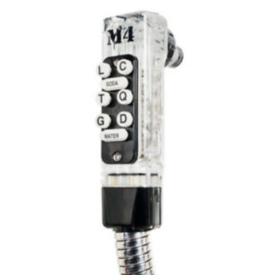 Wunder-Bar Bargun Handle, 6 Button, Juice, M4, Black - M4H-8600-COMP