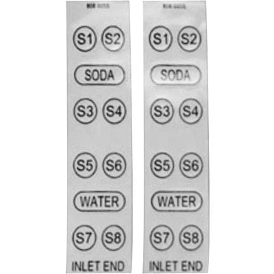 Taprite Bargun 10 Button Layout Label