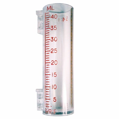 Lancer Syrup Ratio Cup 5.4:1