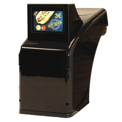 Wunder-Bar Mustang Counter-Top Soda Dispenser - 6 Flavor 2 Ambient with Rear Screen