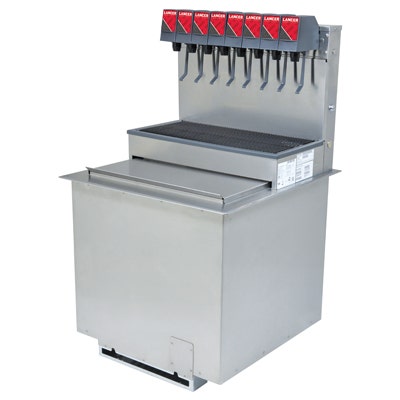 Lancer Drop-In Post-Mix Dispenser, 8 Valve | 85-2378T-111
