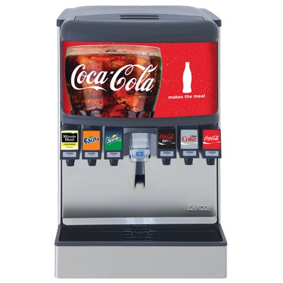 Lancer IBD22H Dispenser Cube Ice, 6 Valve