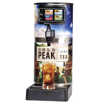 Wunder-Bar Variety Tea Tower 4 Flavor ADA - WB-RT-4-N-ADA